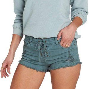 Billabong Lite Hearted Shorts - Sugar Pine Teal Blue